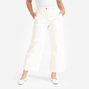 Wide leg, high waist pants